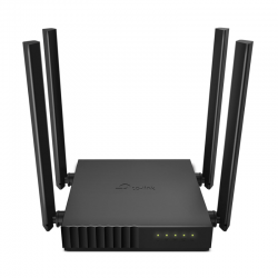 TP Link AC1200 WiFi Router Archer C54 5GHz Dual Band MU MIMO Wireless Internet Router Multi Mode 3 in 1 4 External Antennas Long Range Coverage Parental Controls, Black